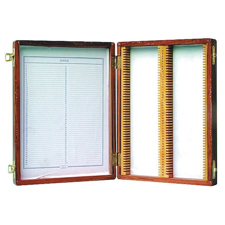 Wooden Slide Storage Box For 25 Slides MPN:WSB025