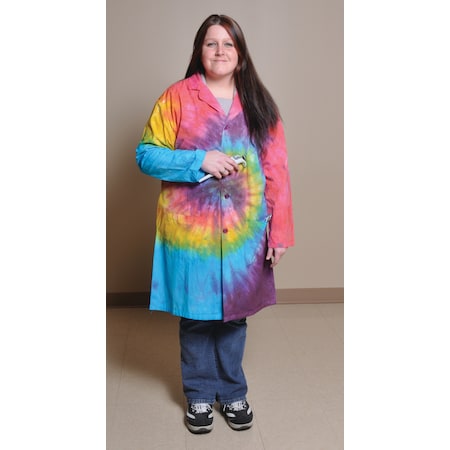 Tie-Dyed Laboratory Coat, Double Extra L MPN:LBCT2XL