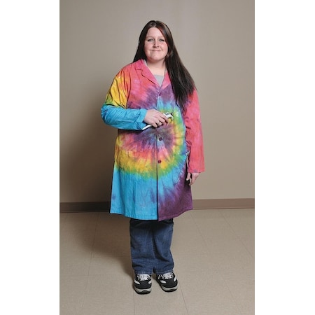 Tie-Dyed Laboratory Coat, Extra Large MPN:LBCTXL