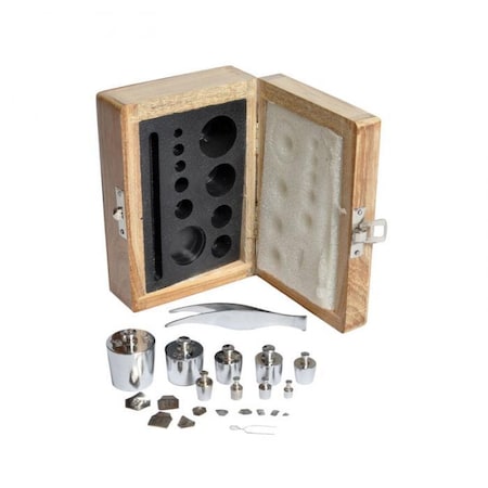 Analytical Weight Box Set Of 9, Brass MPN:AWB100