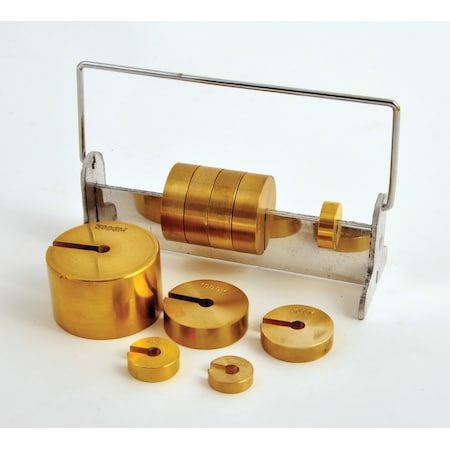 Slotted Weight Set Of 10, With Rack MPN:WHST10