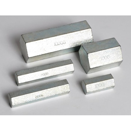 Hexagonal Mass Set Of 5, Plated MPN:WHXP05