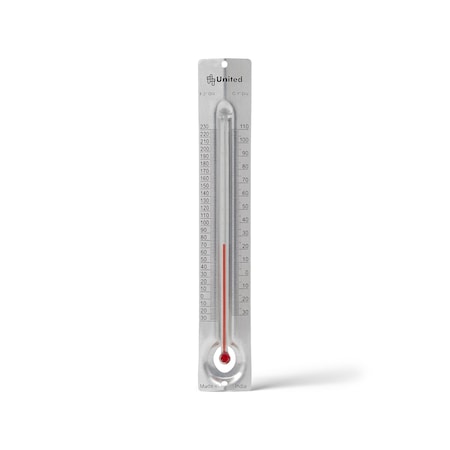 Metal Back Student Thermometer, Flat Bac MPN:THMC02