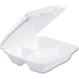 Dart® Insulated Foam Hinged Lid Container 9