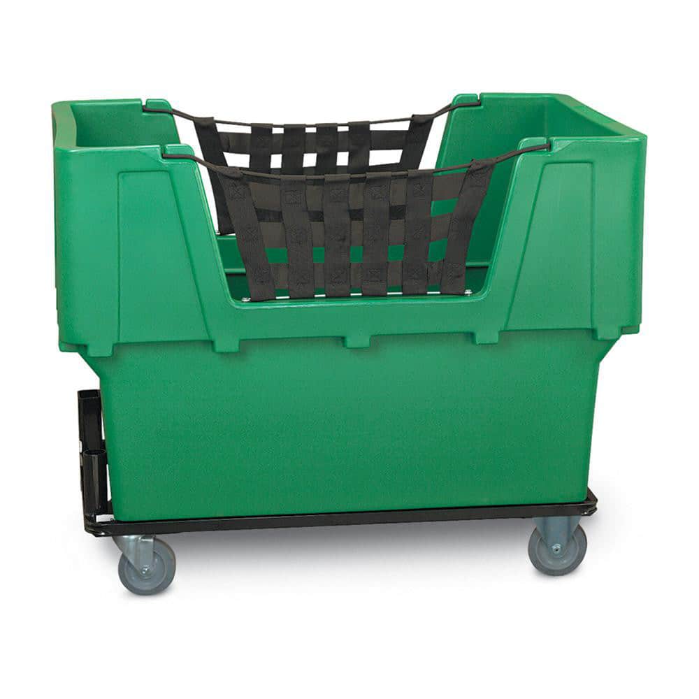 Polyethylene Basket Truck: 18 lb Capacity, 37
