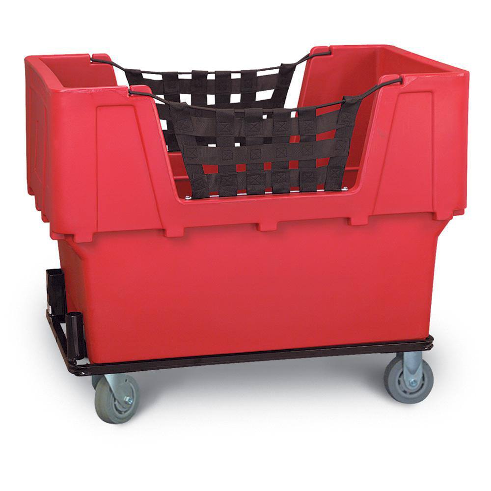 Polyethylene Basket Truck: 18 lb Capacity, 37