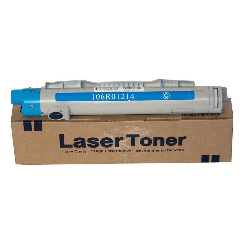M&A Global Remanufactured Cyan Toner Cartridge Replacement For Xerox 106R01214 MPN:106R01214