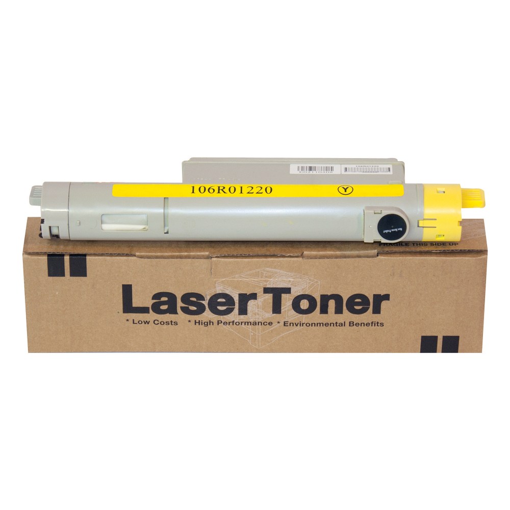 M&A Global Remanufactured Yellow High Yield Toner Cartridge Replacement For Xerox 106R01220 MPN:106R01220