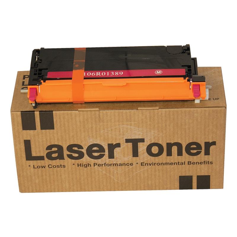 M&A Global Remanufactured Magenta Toner Cartridge Replacement For Xerox 106R01389 MPN:106R01389