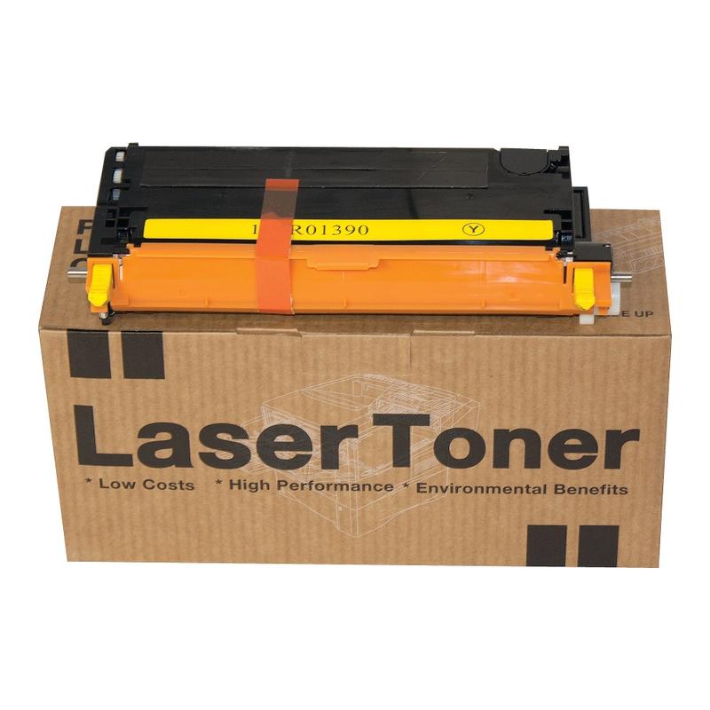 M&A Global Remanufactured Yellow High Yield Toner Cartridge Replacement For Xerox 106R01390 MPN:106R01390
