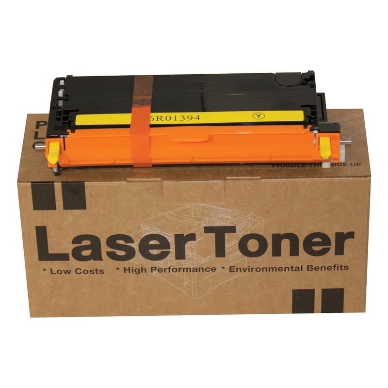 M&A Global Remanufactured Yellow High Yield Toner Cartridge Replacement For Xerox 106R01394 MPN:106R01394