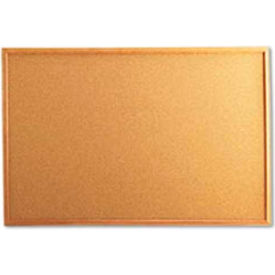 Universal® Cork Board Oak Frame 36