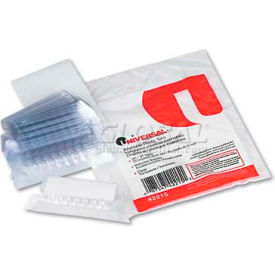 Universal Hanging File Folder Plastic Index Tabs 1/5 Tab Cut 2 1/4
