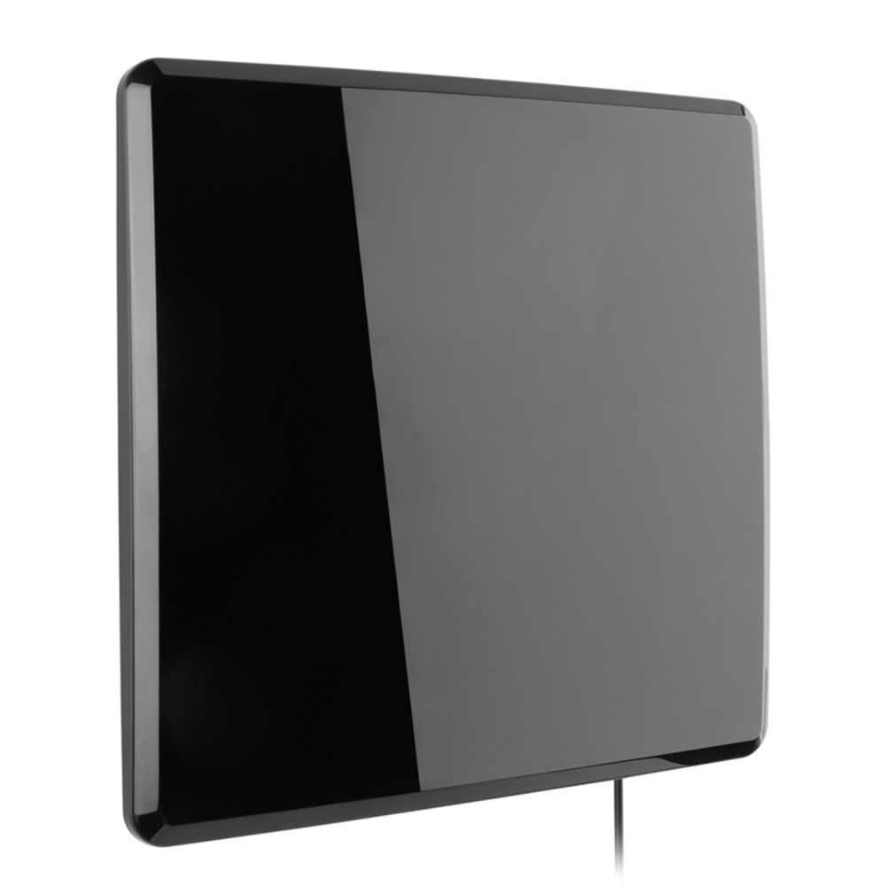 One For All Amplified Indoor Digital TV Antenna with up to 50-Mile Reception Range, Black MPN:A715438A0700001