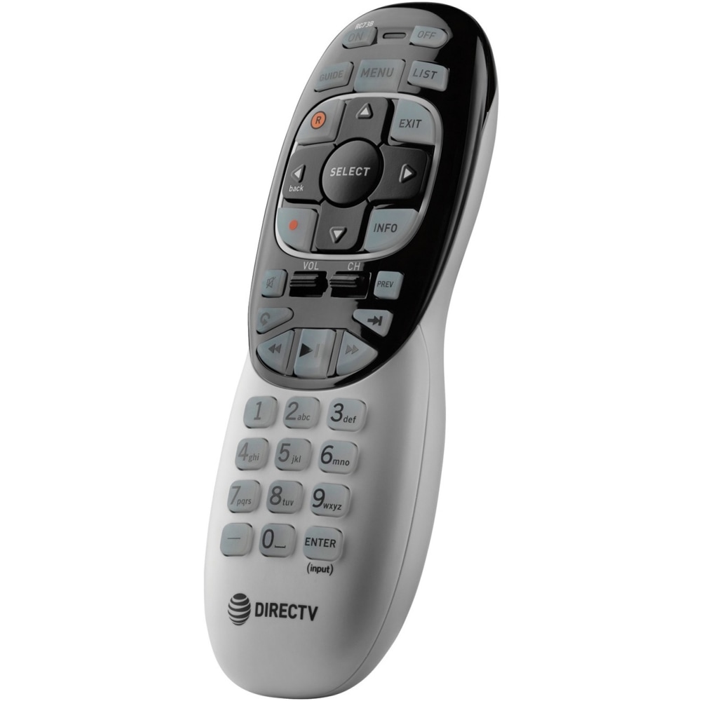 DIRECTV Universal Remote Control - For Receiver, TV, Sound Bar Speaker, Satellite Box - Infrared - 53 ft Operating Distance - RC73B MPN:RC73B