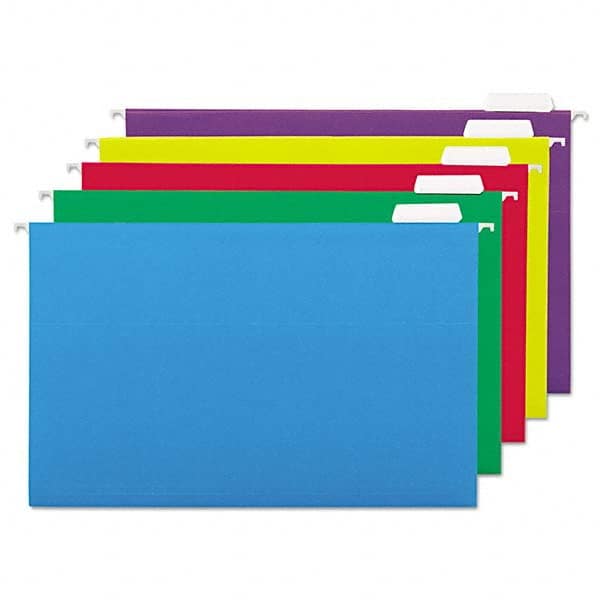 Hanging File Folder: Legal, Multi-Color, 25/Pack MPN:UNV14221 - Pkg Qty 25
