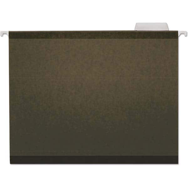 Hanging File Folder: Letter, Green, 25/Pack MPN:UNV24115