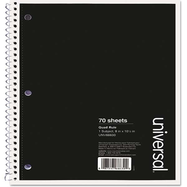 Quadrille Pad: 70 Sheets, Quadrille Ruled MPN:UNV66630