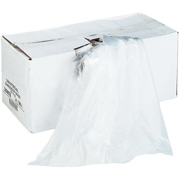 Shredder Waste Bag: Clear MPN:UNV35952
