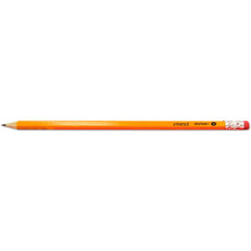 Universal™ #2 Pre-Sharpened Woodcase Pencil HB (#2) Black Lead Yellow Barrel 24/Pack UNV55401