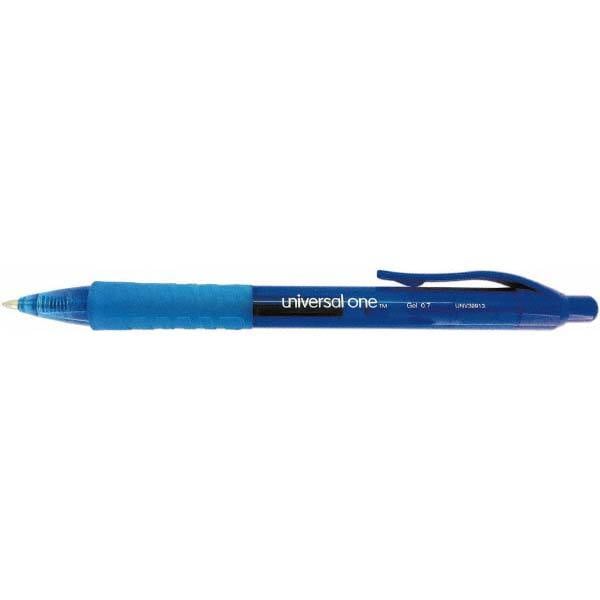 Gel Roller Ball Pen: Blue Ink MPN:UNV39913 - Pkg Qty 12