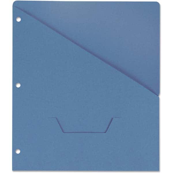 10 Pc Document Sleeve: Blue MPN:UNV61681