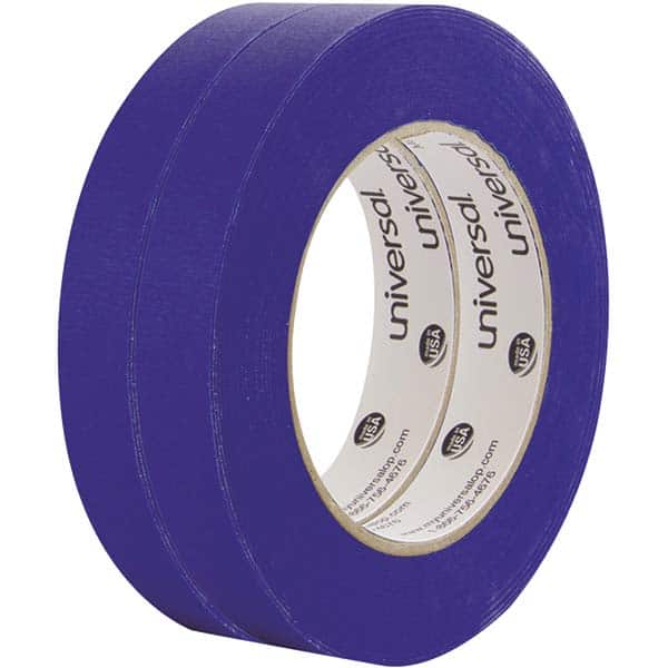 Masking Tape: 18 mm Wide, 59.93 yd Long, 5.3 mil Thick, Blue MPN:UNVPT14019