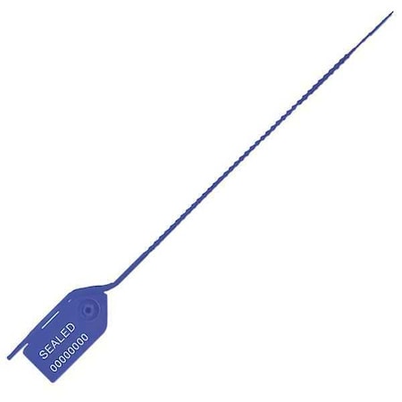 Pull-Tight Seals, Blue, Plastic, PK100 MPN:UPULL-MD T/A BLUE100
