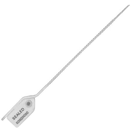 Pull-Tight Seals, White, Plastic, PK100 MPN:UPULL-MD T/A WHITE100