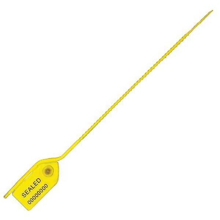 Pull-Tight Seals, Yellow, Plastic, PK100 MPN:UPULL-MD T/A YELLOW100