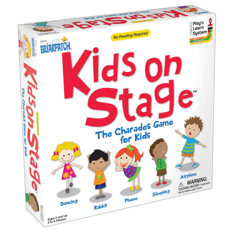 University Games Briarpatch Kids On Stage The Charades Game, Grades Pre-K-3 MPN:UG-01214
