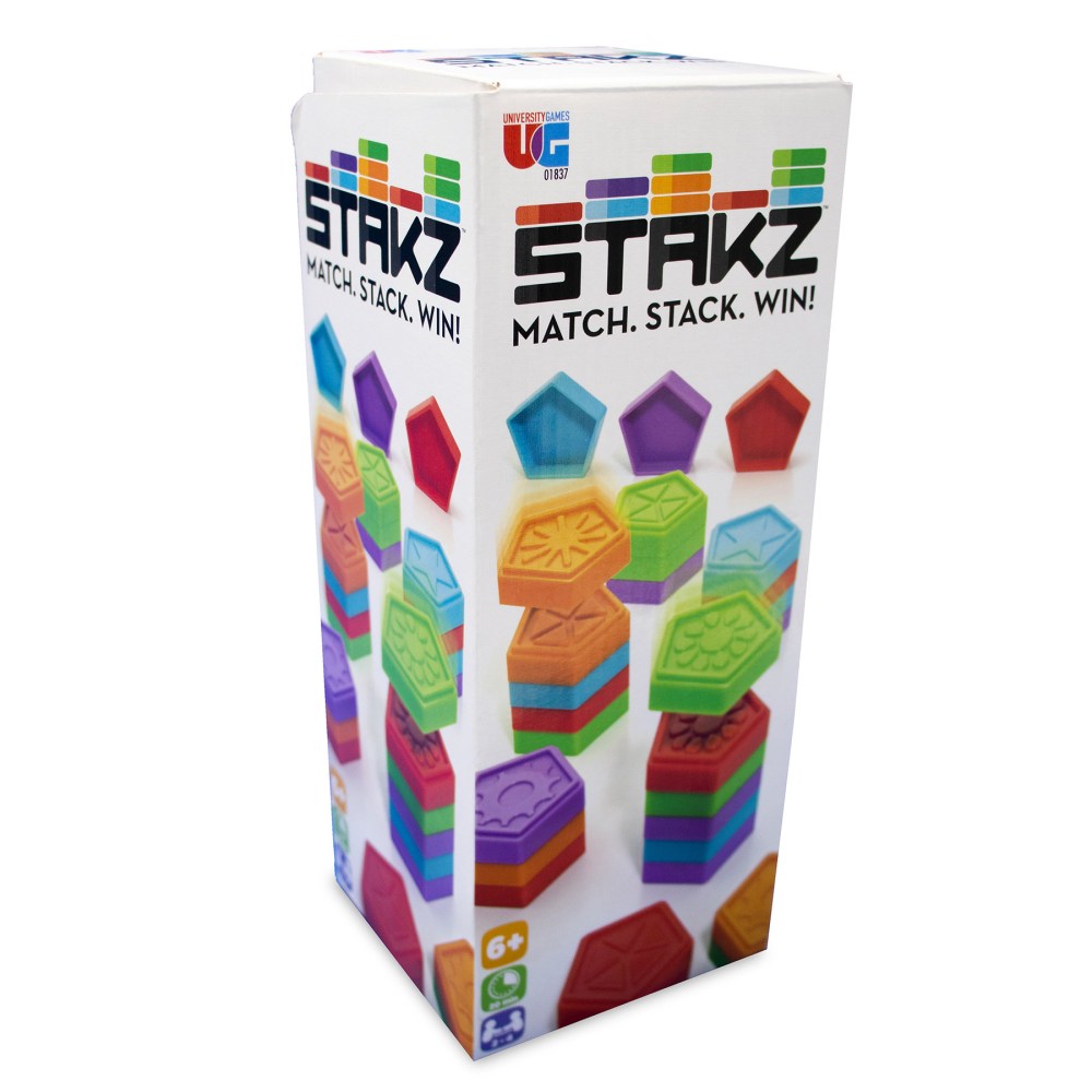 University Games Stakz Tile Laying Game MPN:UG-01843