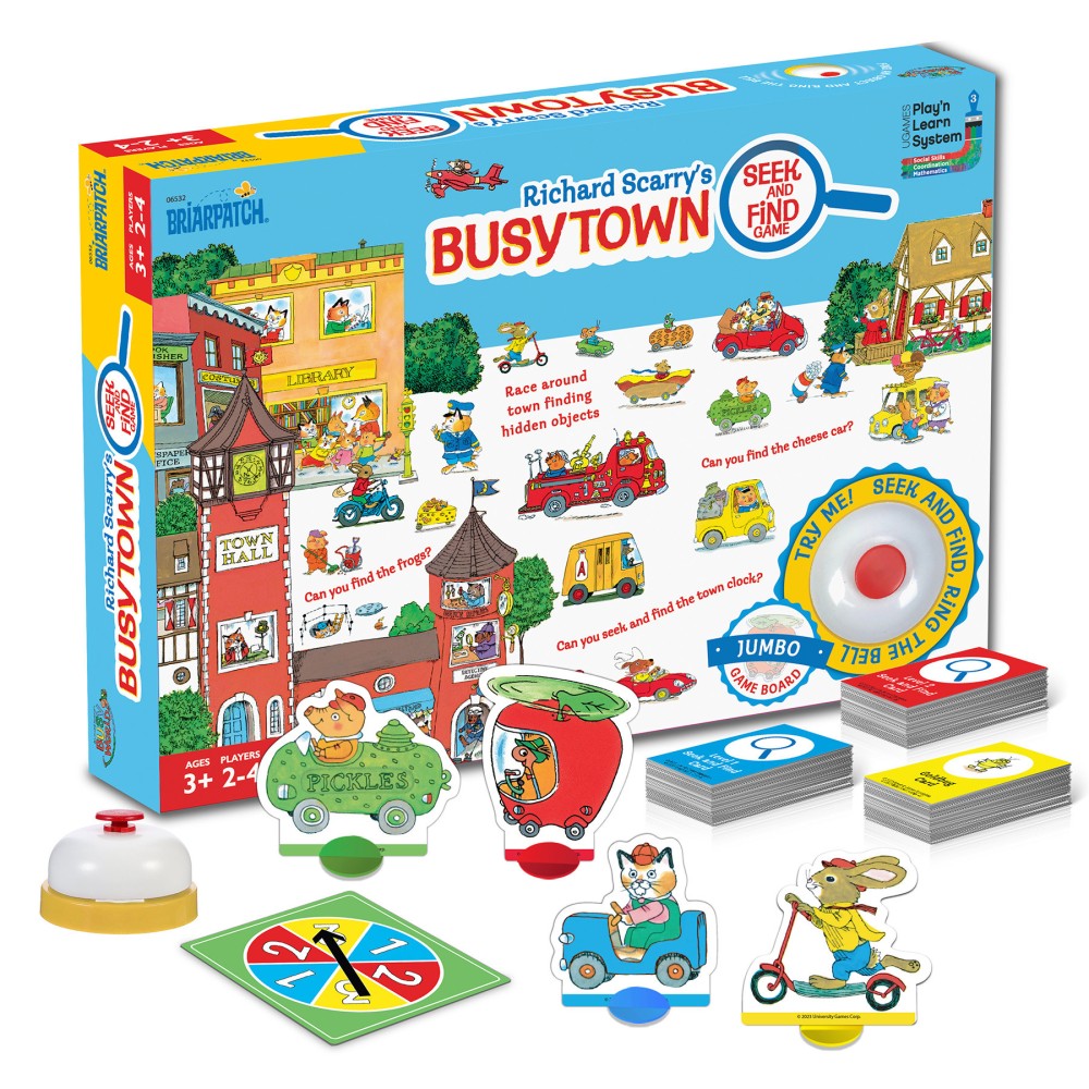 Briarpatch Richard Scarry Busytown Seek and Find Game MPN:UG-06532