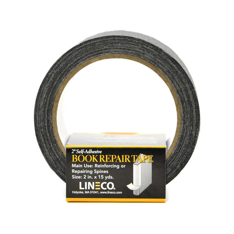 Lineco Spine Repair Tape, 2in x 540, Black MPN:550-1505