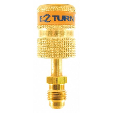 Anti-Blowback Hose Adaptor, Gold, 13/16