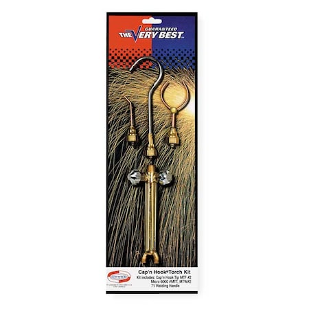 Torch Kit, 17 Series Series, Oxy-Acetylene, Welds Up To 5/64 in MPN:71MHK