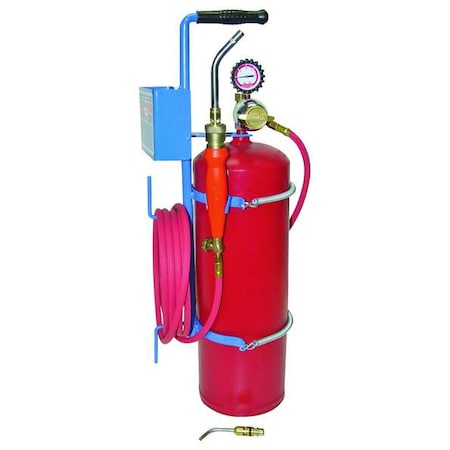 Torch Kit with Stand and Cylinder, TWISTER Series, Acetylene, 3/8 in -24, A MPN:89602U