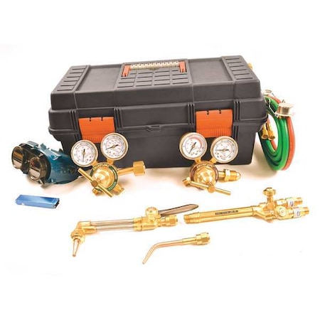 Gas Welding Outfit, AMERIFLAME Series, Acetylene, 9/16 in -18, B, MD1350CA, 13-0 MPN:HS-MDUF
