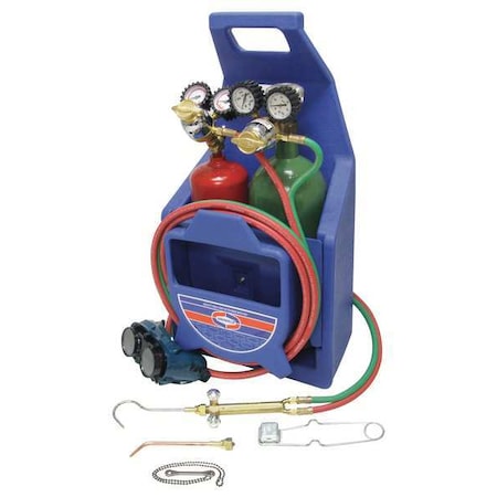 Welding And Cutting Outfit, Cap'n Hook Series, Acetylene, 3/8 in -24, A, Type 17#2 MPN:K22P-TU