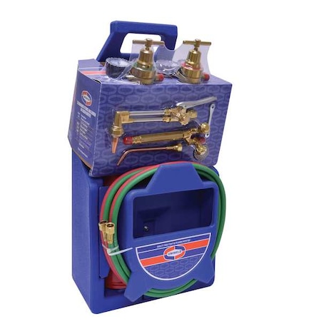 UNIWELD 6pc Tote Outfit w.MC/R Cylinder MPN:KL250-P-TU