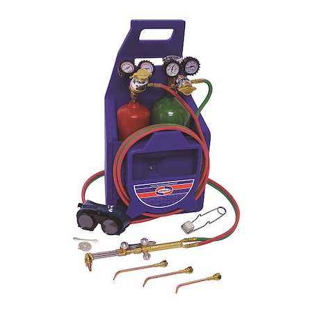 Braze/Weld/Cut Outfit, Light Duty MPN:KL71-4P