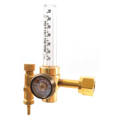 Flowmeter Regulator, Carbon Dioxide, Single Stage, 0.825