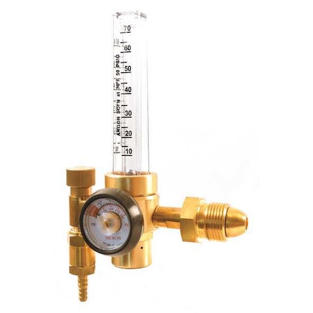Flowmeter Regulator, Argon, Single Stage, 0.965