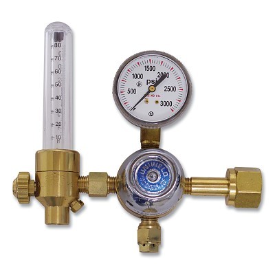 2 Gas Calibration Flowmeter Regulator ARGON/CO2 MPN:CEF1413