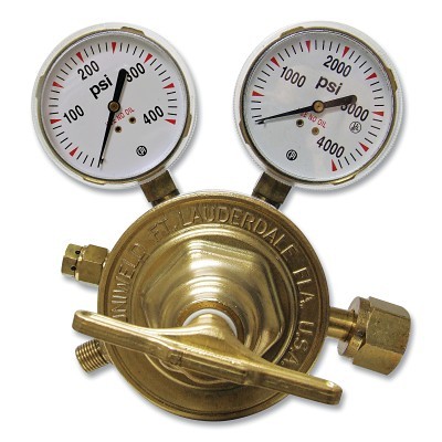 Hvy Duty 1 Stage Regulator O2 10-250