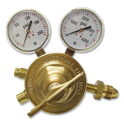Hvy Duty 1 Stage Regulator Argon 5-125 CGA580 MPN:RV8014