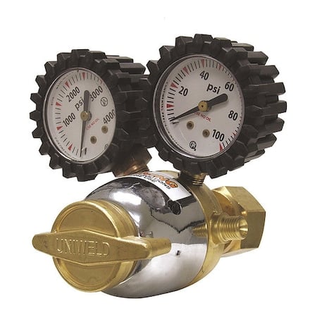 Lt Duty 1 Stage Regulator O2 Gauge Boots CGA540 MPN:ROB