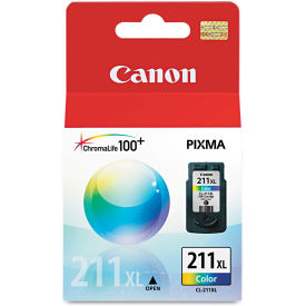 Canon® 2975B001 (CL-211XL) High-Yield Ink 349 Page-Yield Tri-Color 2975B001