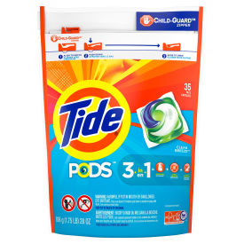 Tide Pods Laundry Detergent Ocean Mist Scent 35/Pack - 037000509646 37000509646