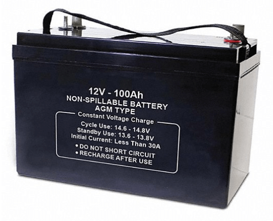 Universal Battery 12V 100Ah MPN:40505